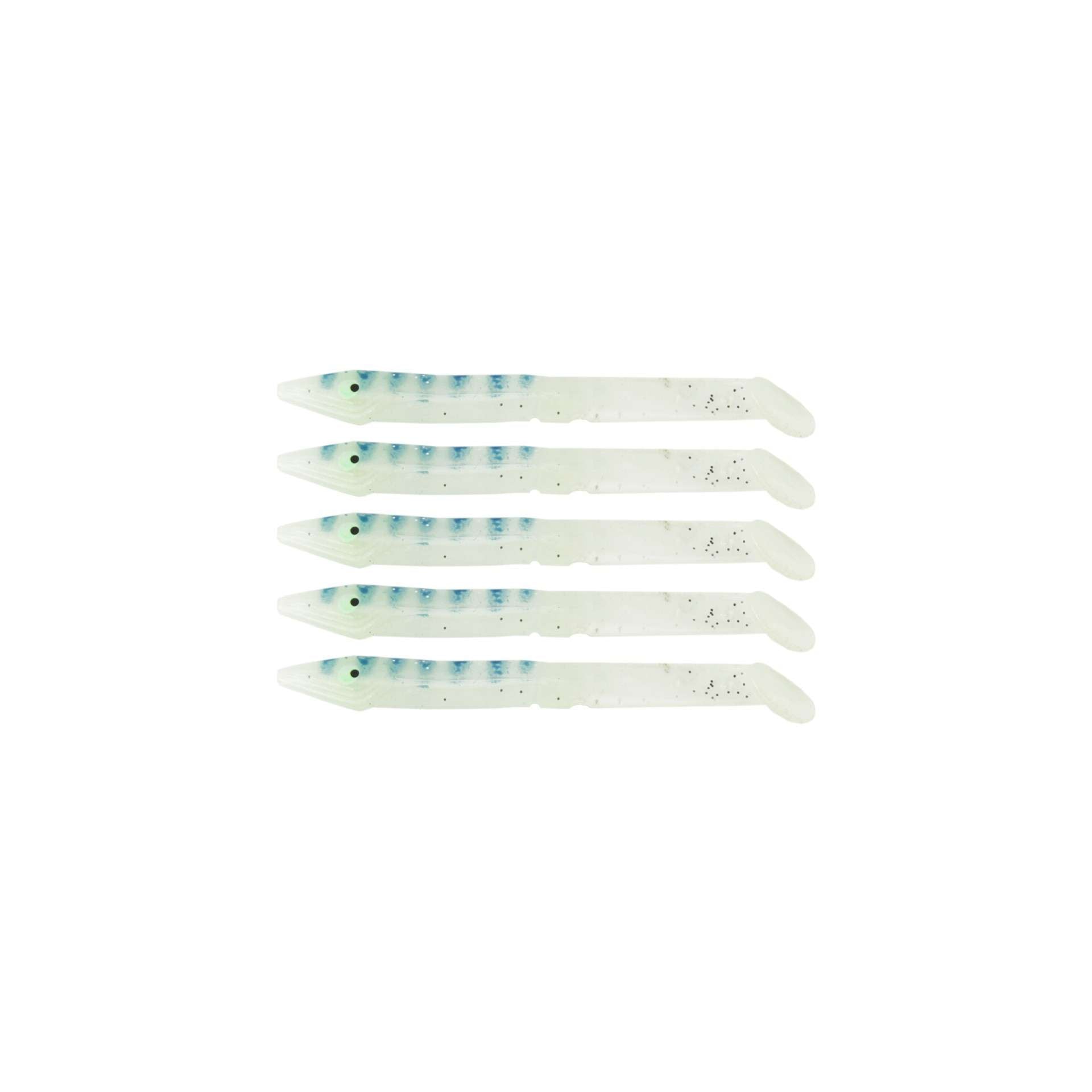 Captain 3598 Elegant 10cm Silikon Zargana 5li Paket Suni Yem