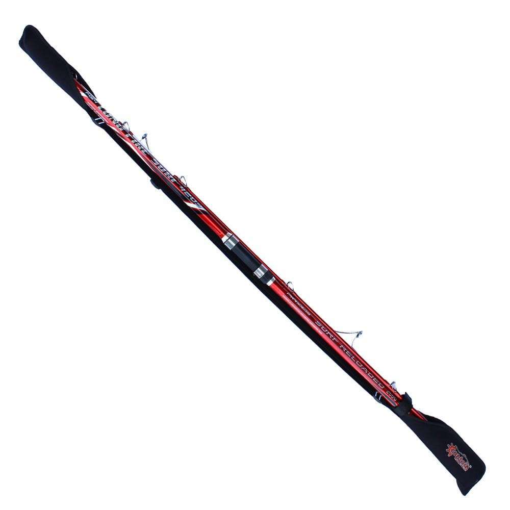 Captain 3P Surf Kamış Koruma Kılıf Askılı Lastikli 3mm Neopren Kumaş