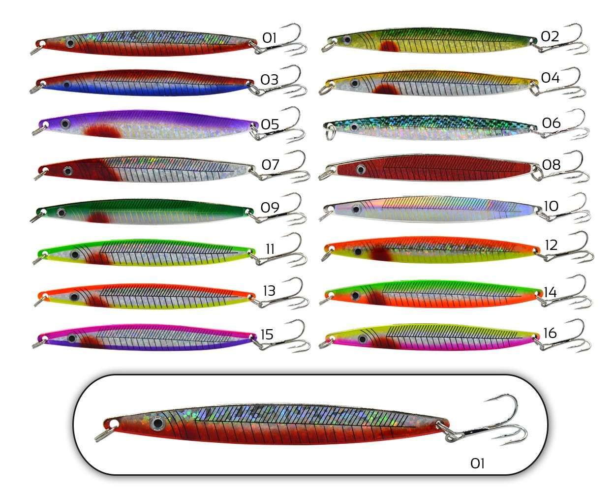 Captain 6115 Lüfer Kaşığı 26gr Hunter 105cm
