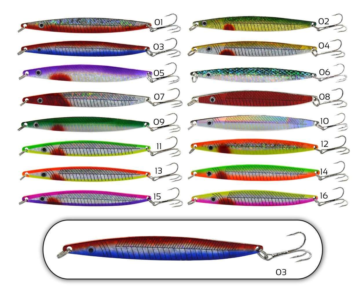 Captain 6115 Lüfer Kaşığı 26gr Hunter 105cm