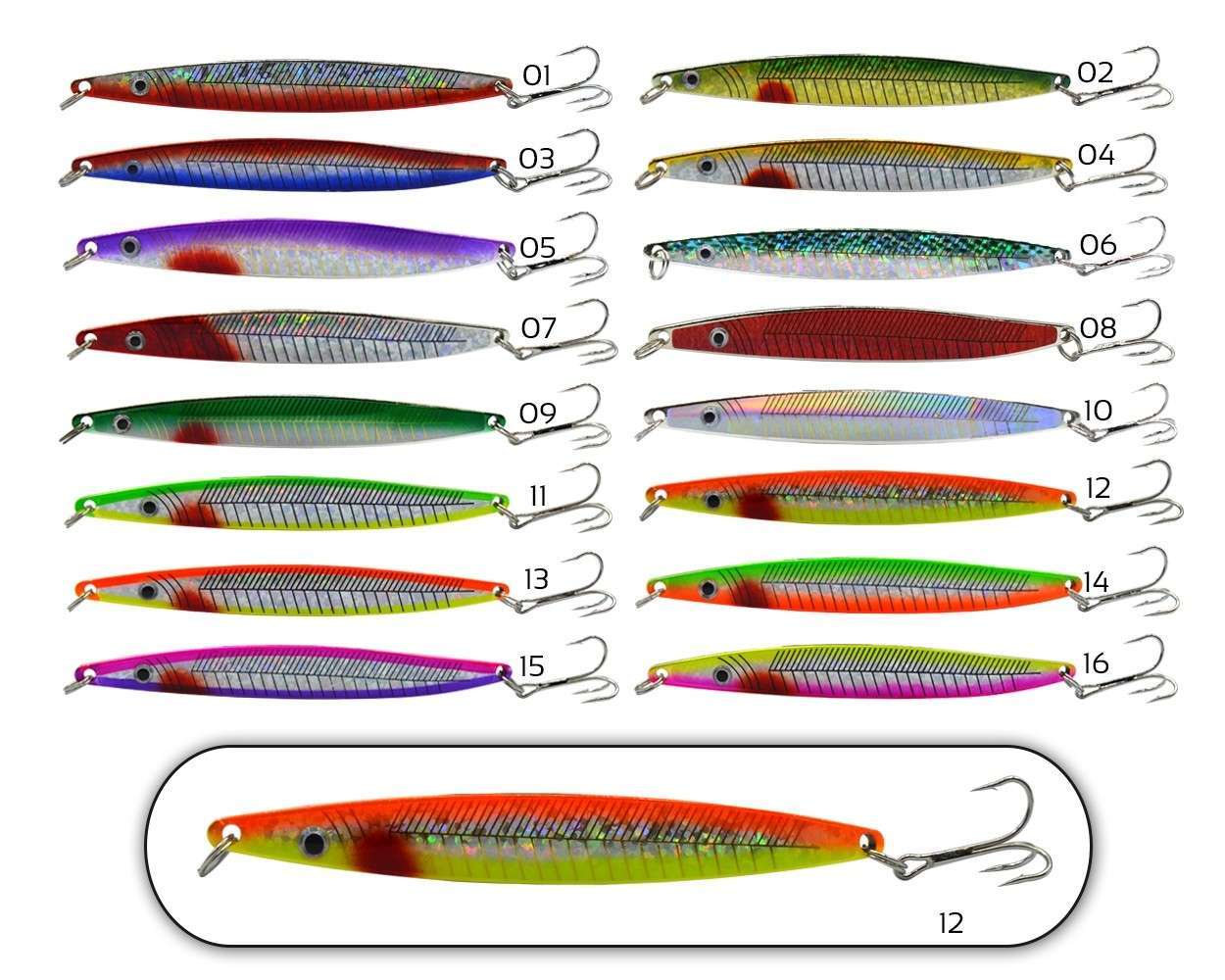 Captain 6115 Lüfer Kaşığı 26gr Hunter 105cm