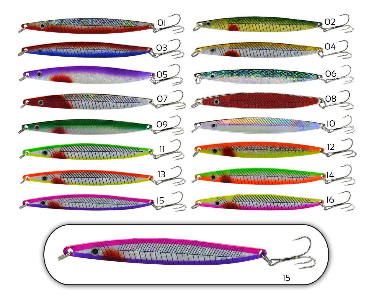 Captain 6115 Lüfer Kaşığı 26gr Hunter 105cm