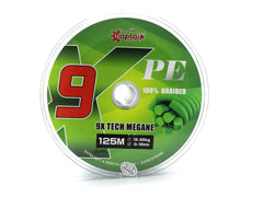Captain X9 Megane Tech PE 9 Örgü Spin İpi 125mt Dark Green