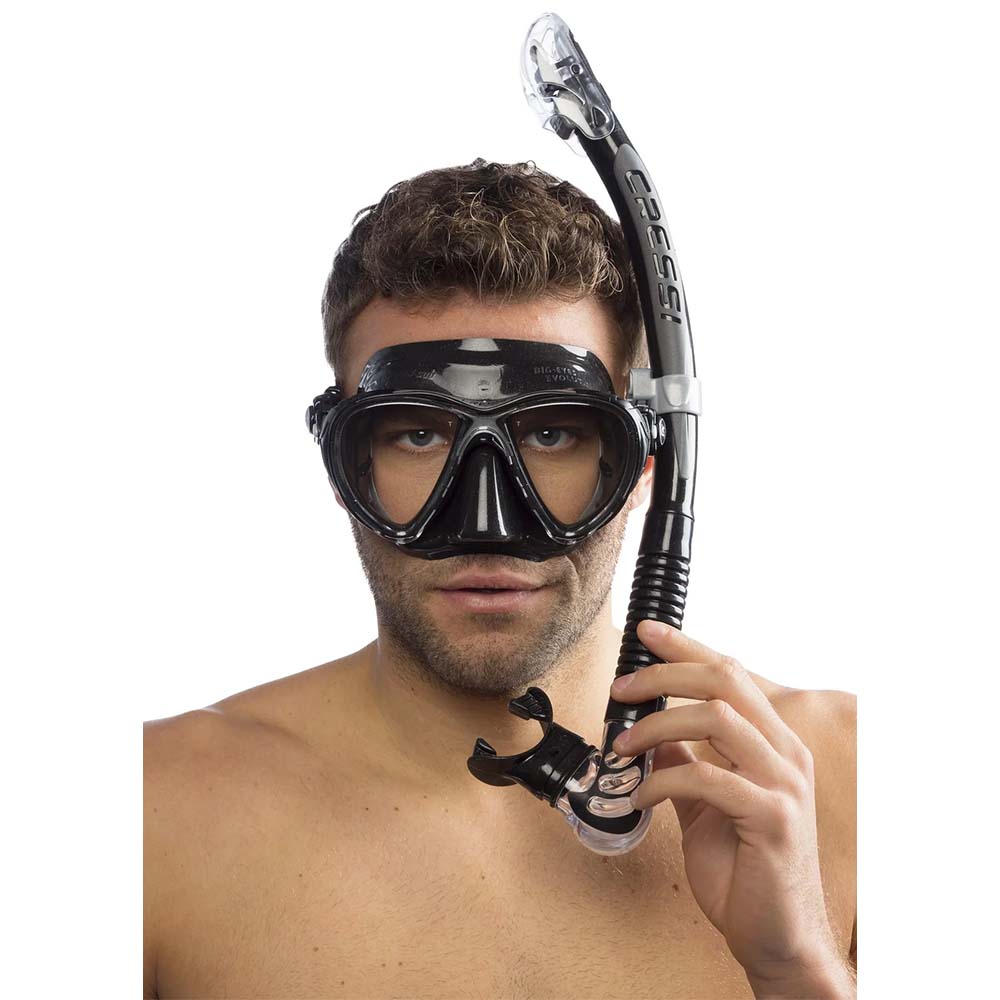 Cressi Big Eyes Evolution Maske Alpha Ultra Dry Şnorkel Seti