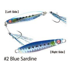 Hayabusa EX 976 Jack Eye Slow Slim 60gr Light Jig Suni Yem