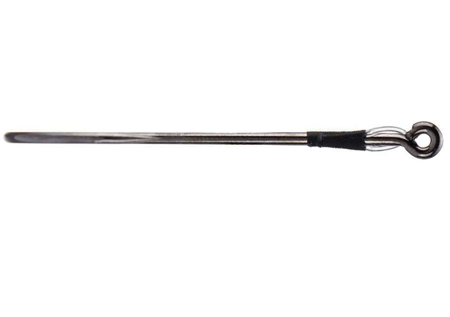 Hayabusa FPP HD Straight Güçlendirilmiş Delikli Lüfer İğnesi Black Nikel
