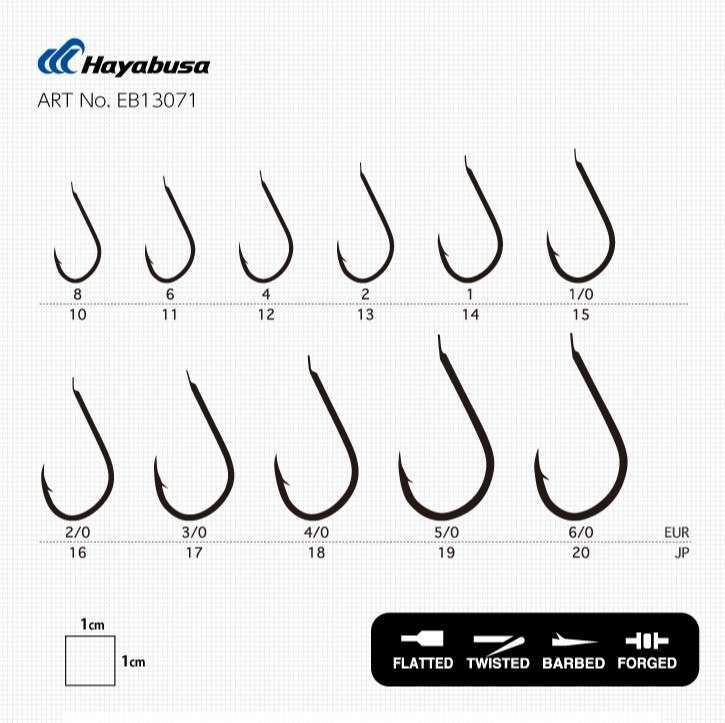 Hayabusa HFKS 130 Kısa Pala Dövme Çupra İğnesi 15li Paket Black Nikel