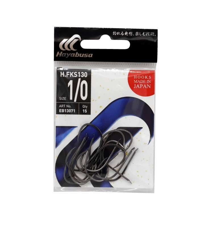 Hayabusa HFKS 130 Kısa Pala Dövme Çupra İğnesi 15li Paket Black Nikel