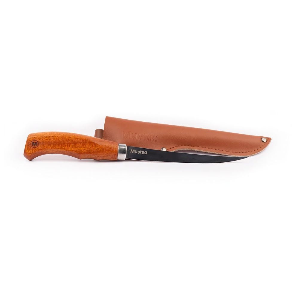 Mustad Ahşap Sap Fileto Bıçağı