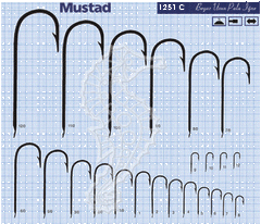 Mustad Olta İğnesi 1251C 100lü