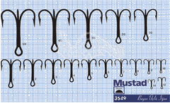 Mustad Olta İğnesi 3549D 50li