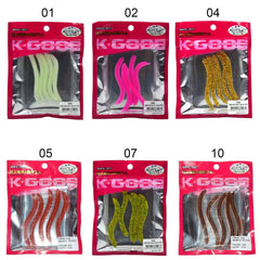 Mutant 3506 Spin Forte 75cm Aromalı LRF Silikon Suni Yem 5li Set