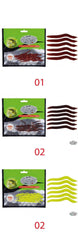 Mutant 3510 Ozmo Solucan 4cm Silikon Suni Yem 30lu Paket