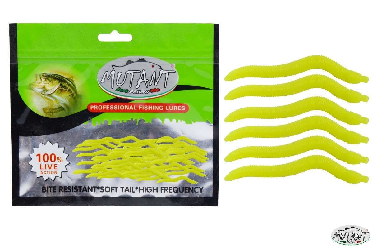 Mutant 3510 Ozmo Solucan 4cm Silikon Suni Yem 30lu Paket