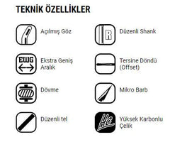 VMC Olta İğnesi 7024NT 10lu
